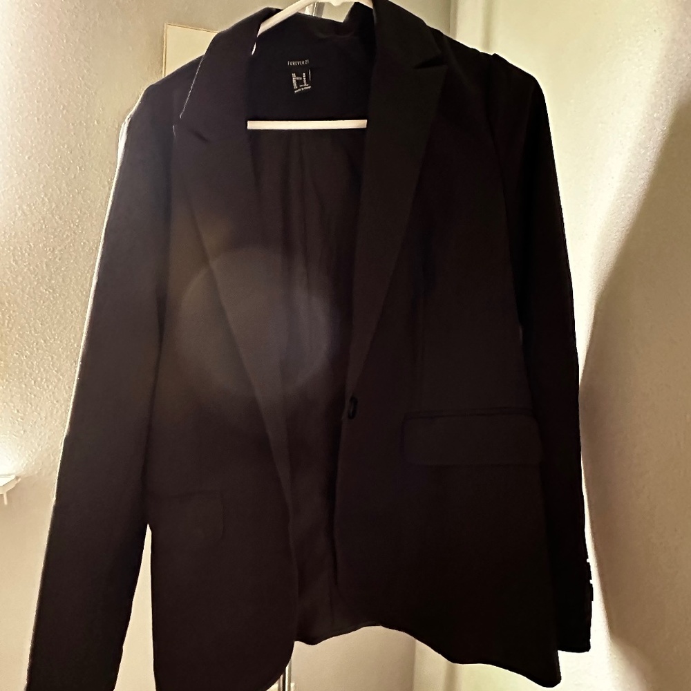Black blazer